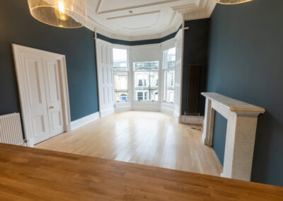 Main room and kitchen renovation Edinburgh