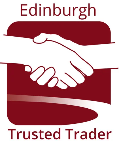 Edinburgh trusted trader logo.
